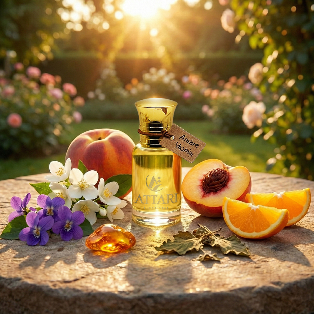 Ambre Yasmin - Huile de parfum