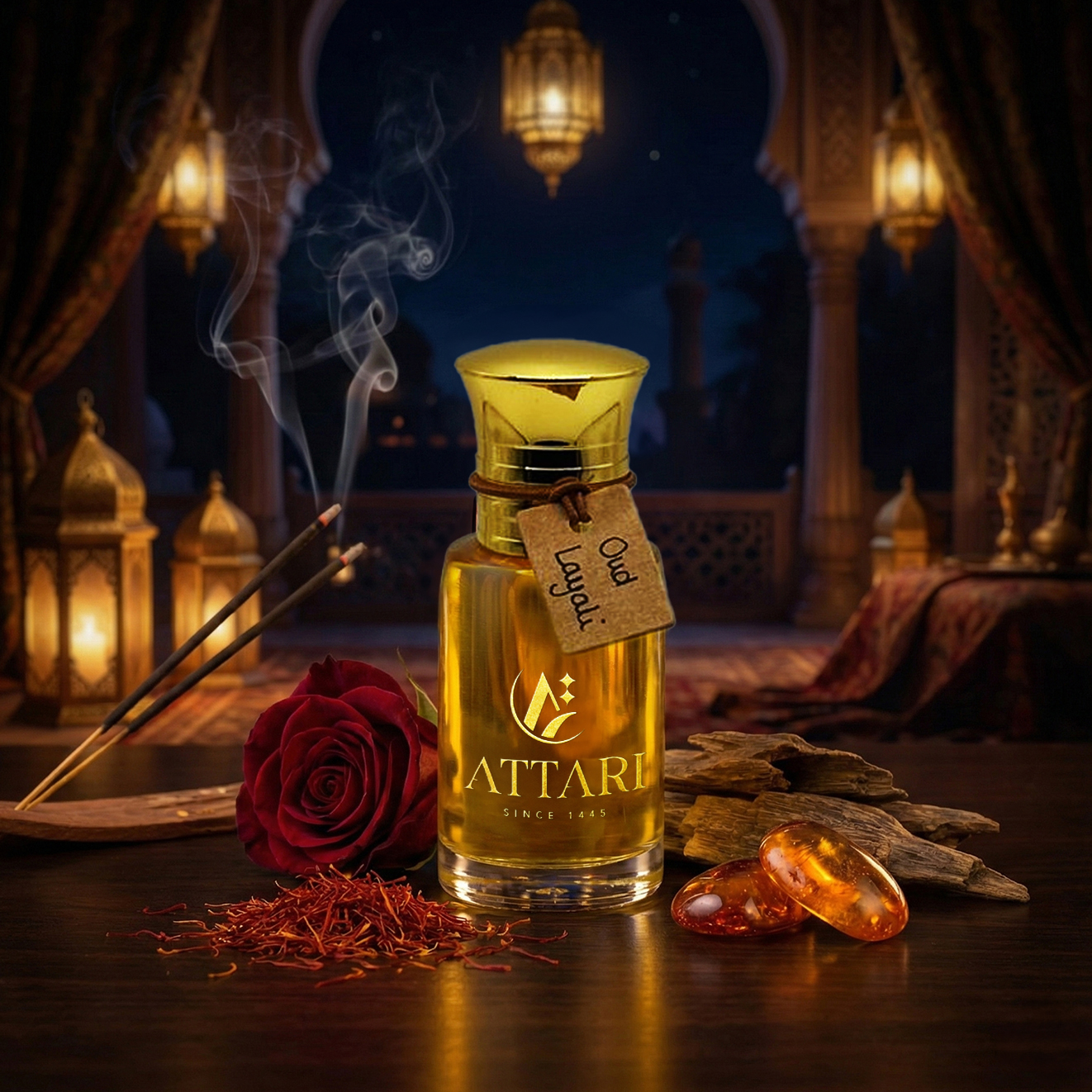 Oud Layali - Huile de parfum