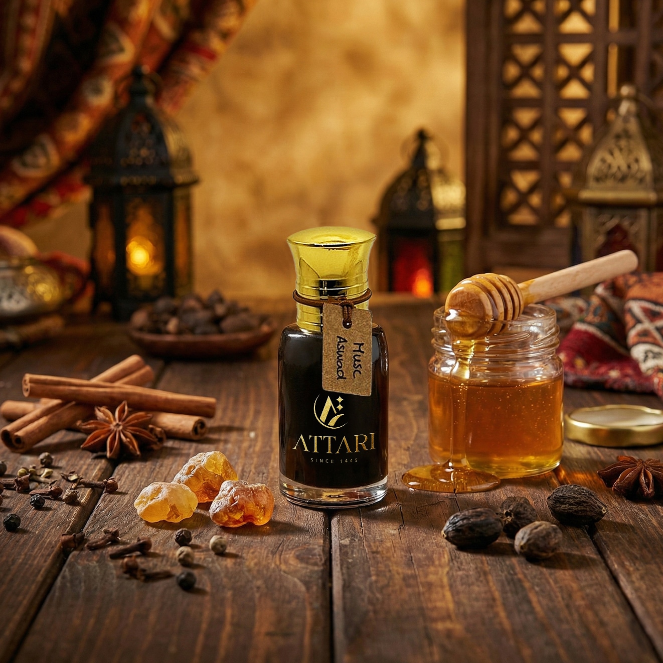 Musc Aswad - Huile de parfum