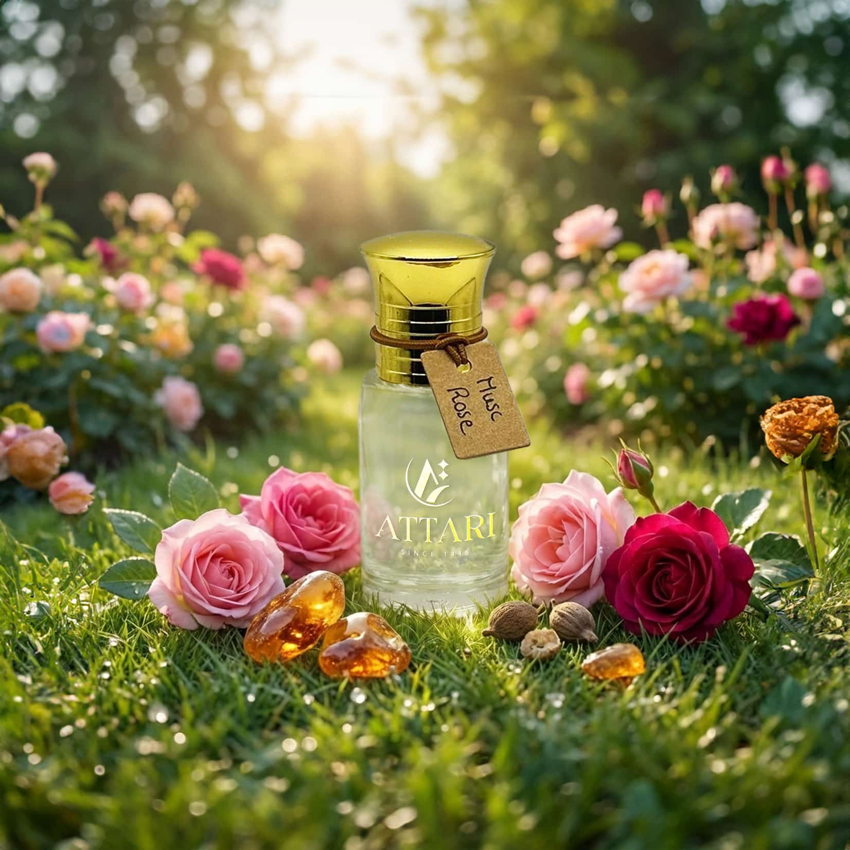 Musc Rose - Huile de parfum