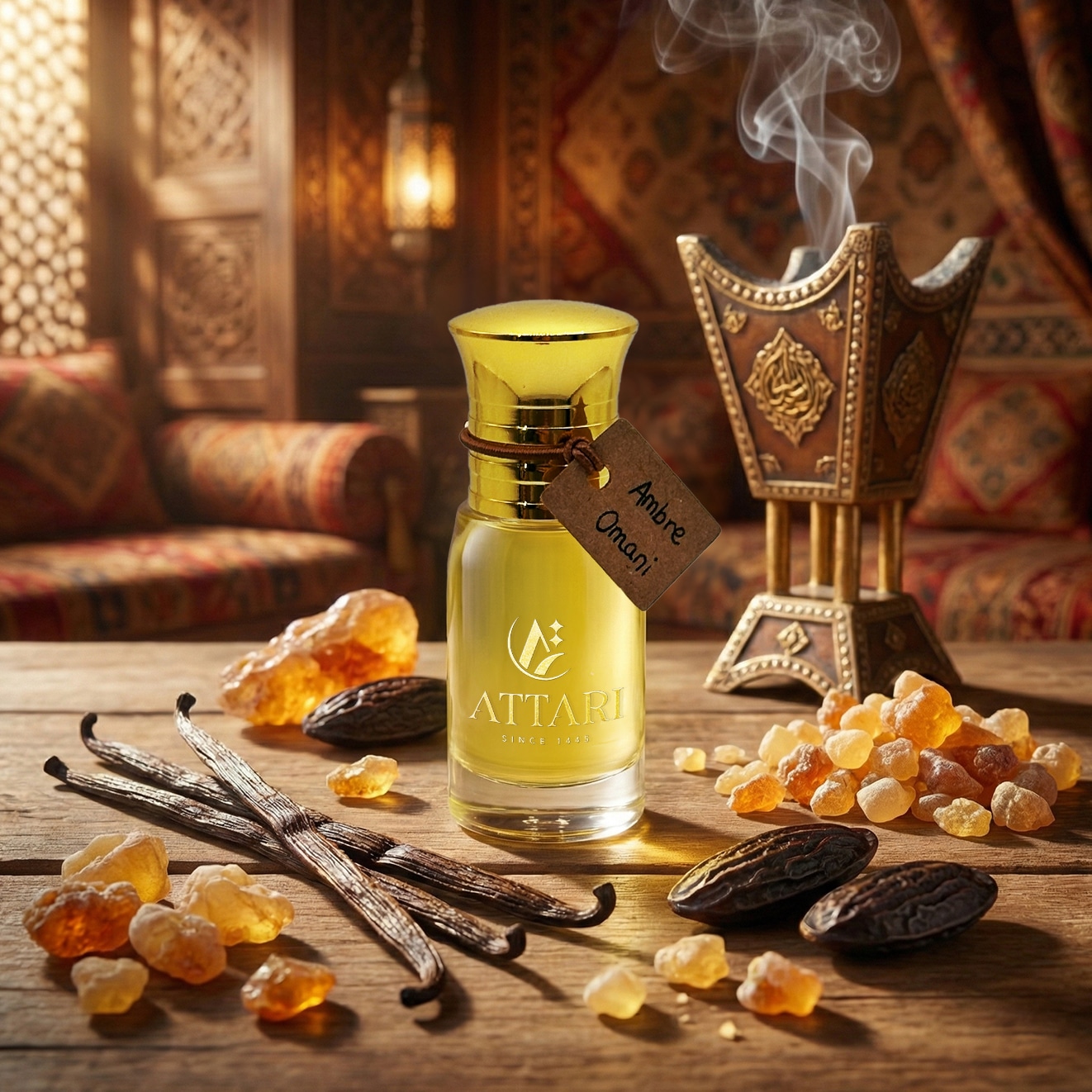 Ambre Omani - Huile de parfum